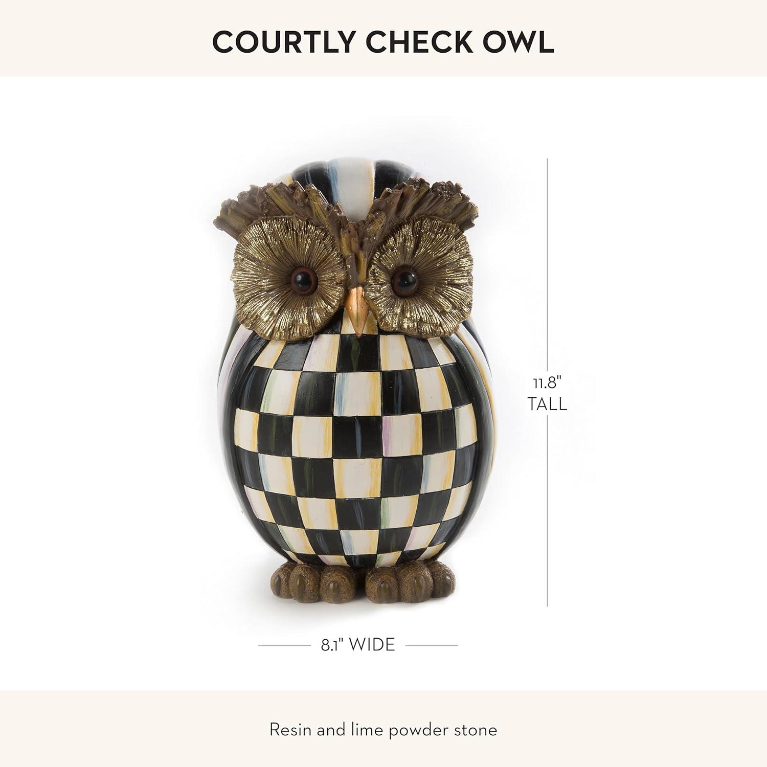 Courtly Check® Owl Figurine
