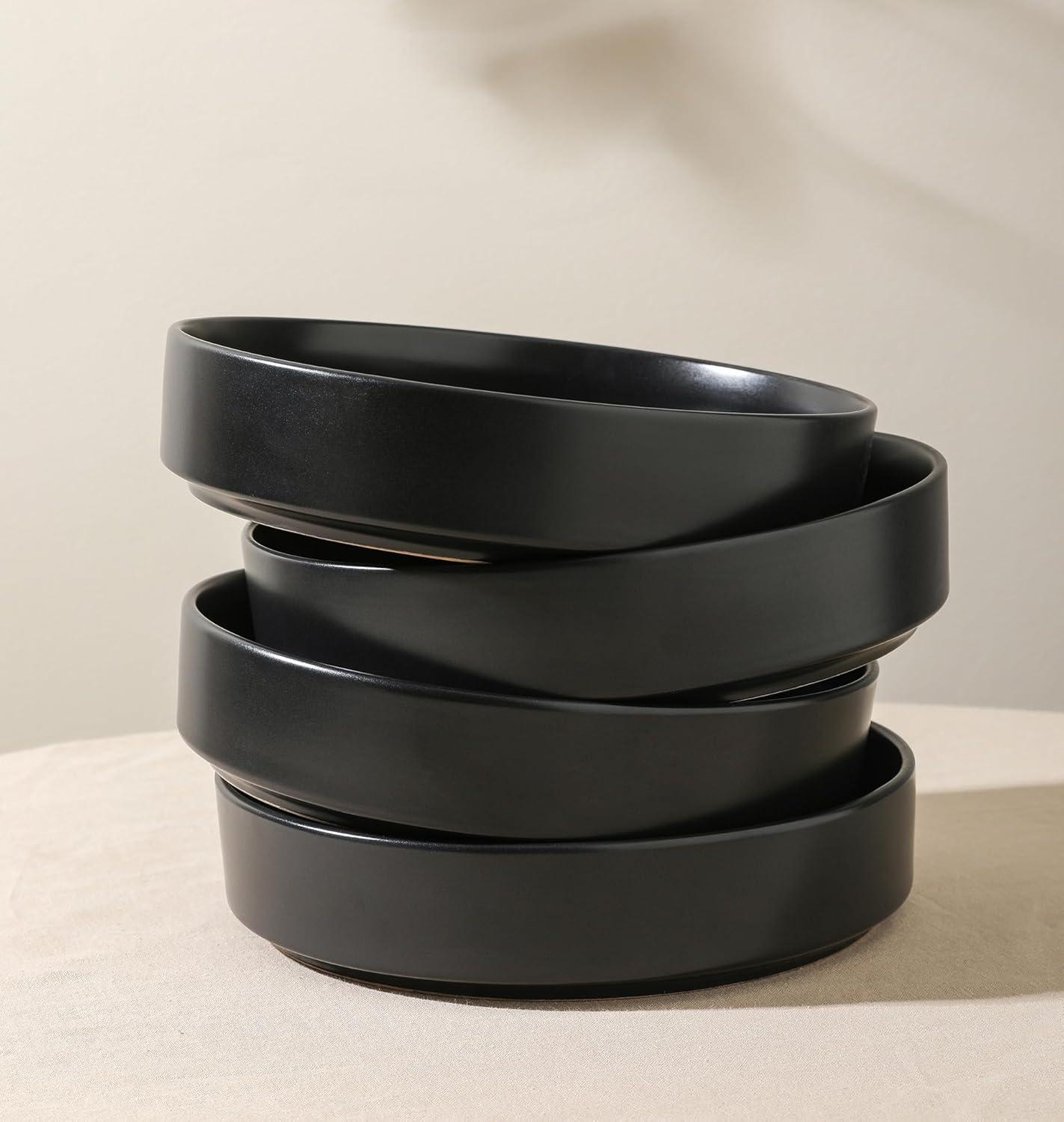 Celina Pasta Bowl Set Stoneware (Set of 4)