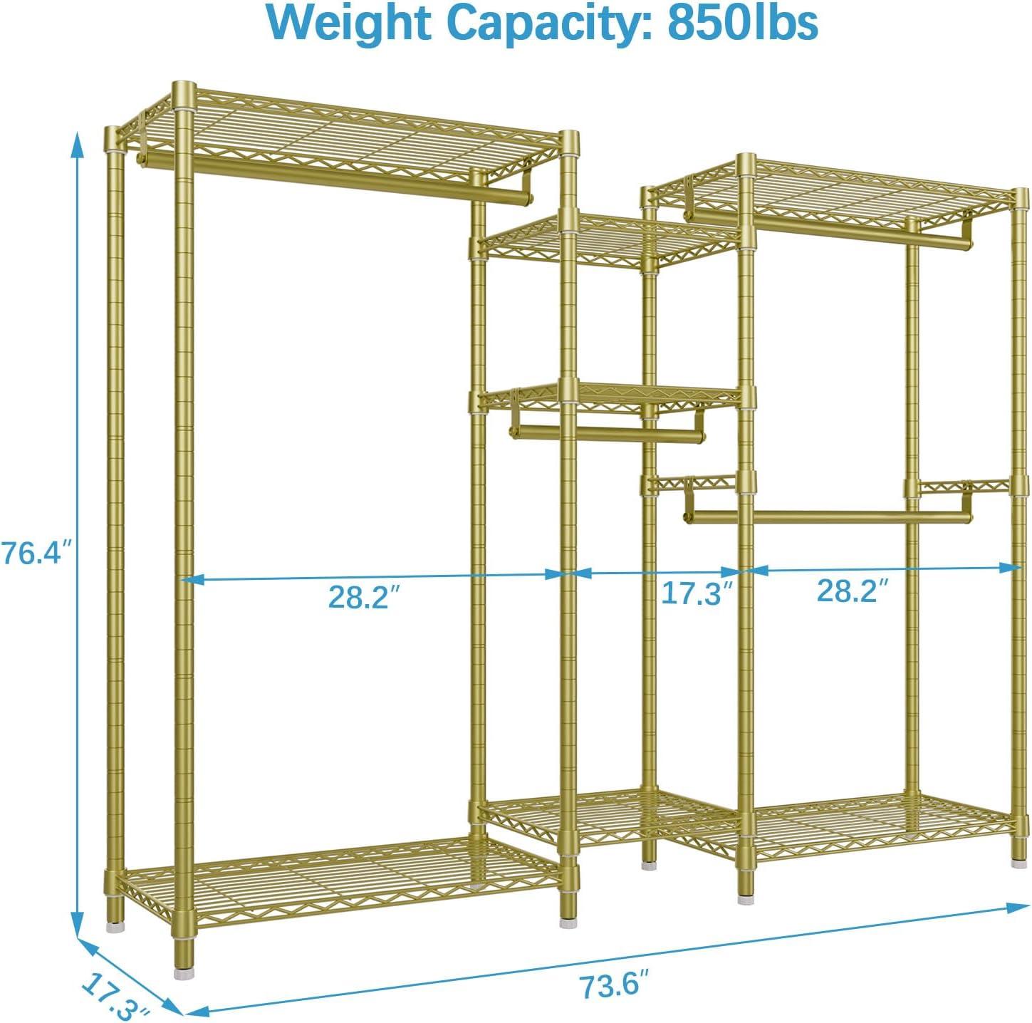 VIPEK VIPEK V6 Heavy Duty Clothes Rack, Max Load 850LBS