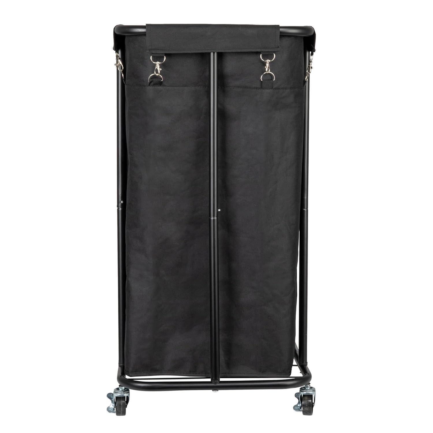 Household Essentials Rolling Laundry Sorter with Handles