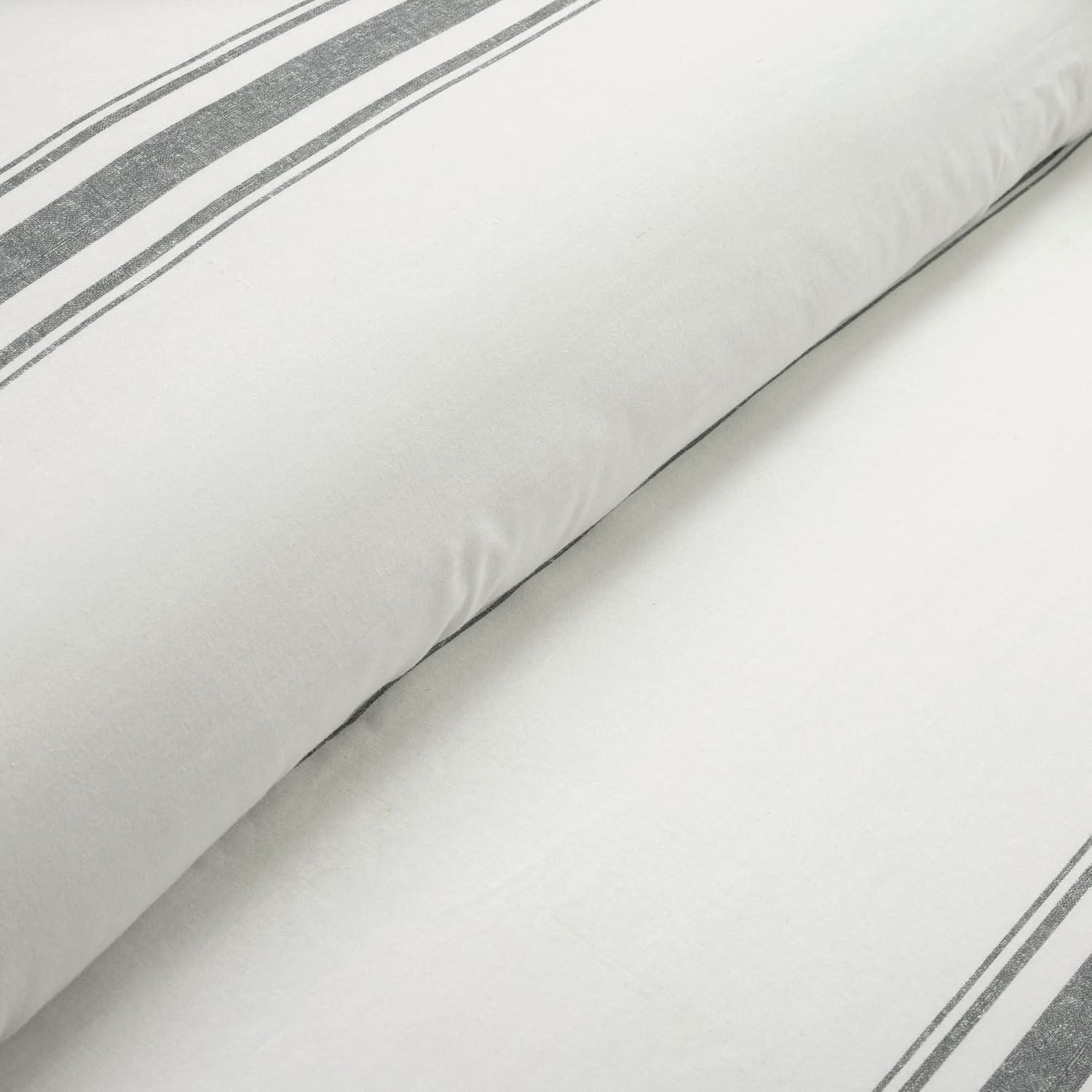 Standard Cotton 460 TC Reversible 3 Piece Duvet Cover Set