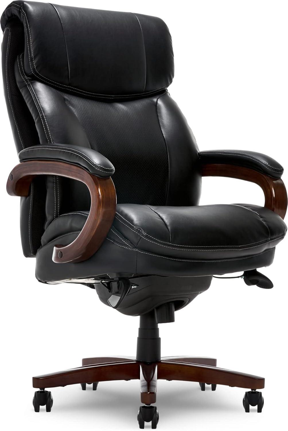 La-Z-Boy Trafford Big and Tall Executive Ergonomic Office Chair with AIR Lumbar Technology