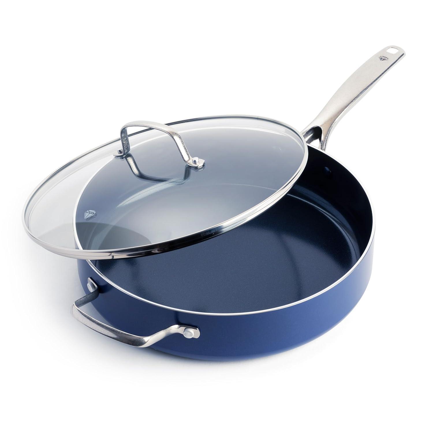 Blue Diamond Blue Diamond 5 qt. Non-Stick Saute Pan with Lid