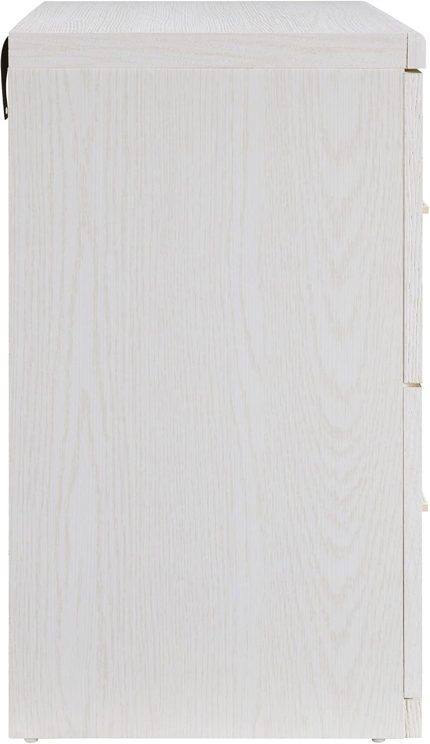 Alpine 2-Drawer Engineered Wood Lateral File with Lockdowel  in White Finish