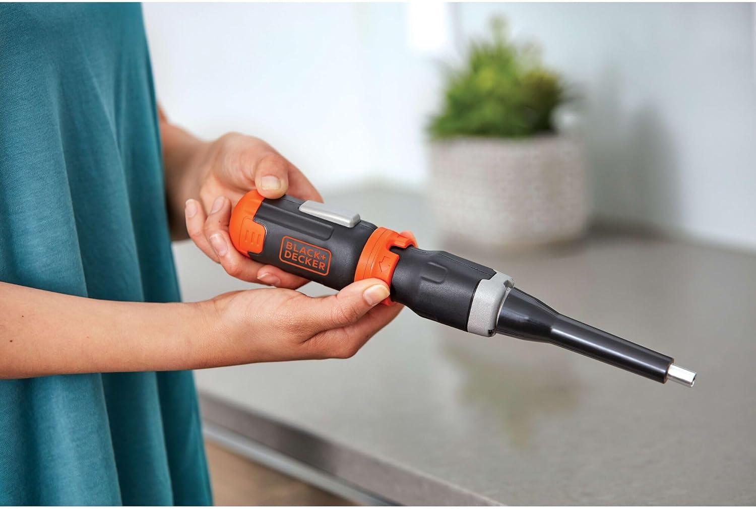 BLACK+DECKER 6V Alkaline Screwdriver, Bcf601Aa