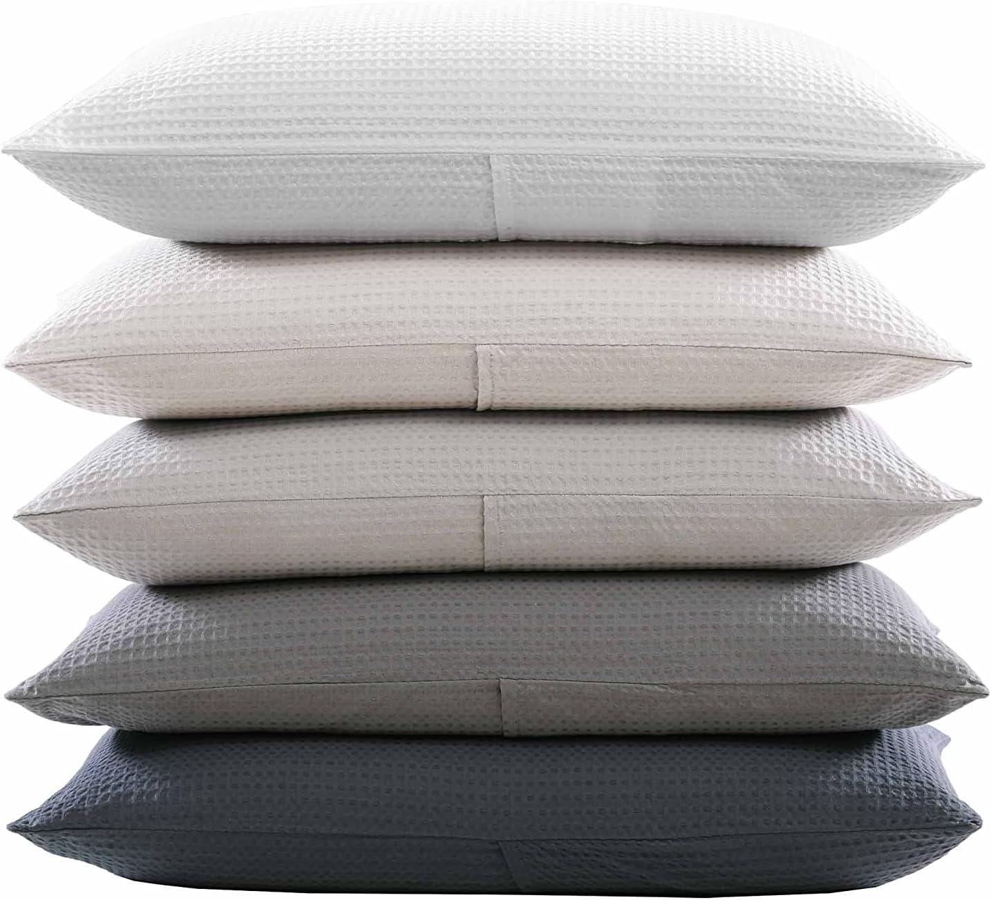 Vera Wang Vera Wang Waffle Pique Solid Cotton Comforter Set