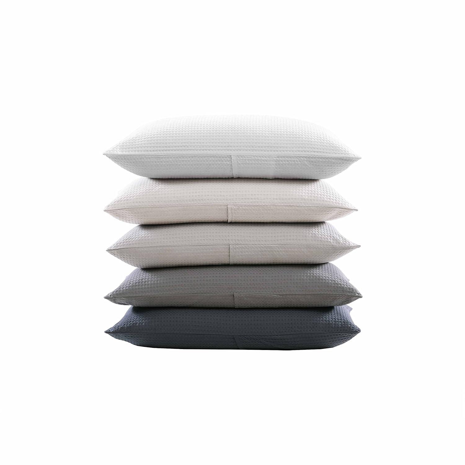 Vera Wang Vera Wang Waffle Pique Solid Cotton Comforter Set