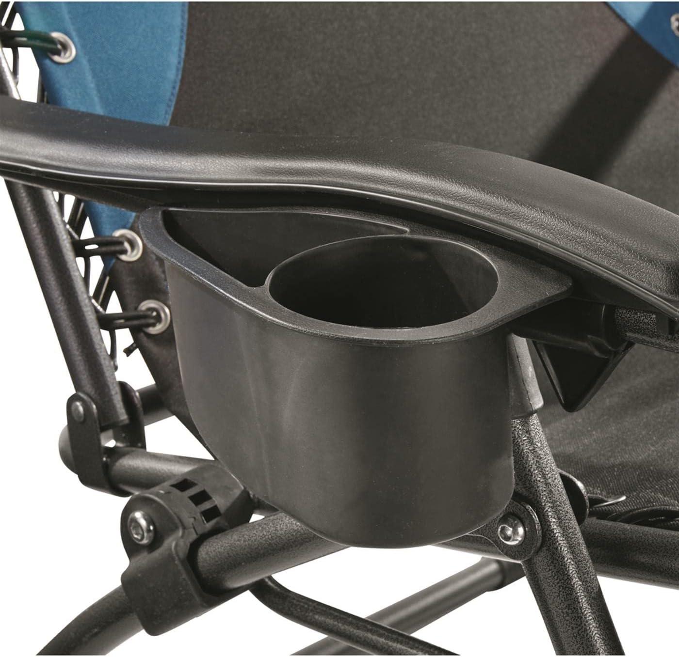 Guide Gear Oversized Zero-Gravity Chair, 500-lb. Capacity Blue/Black
