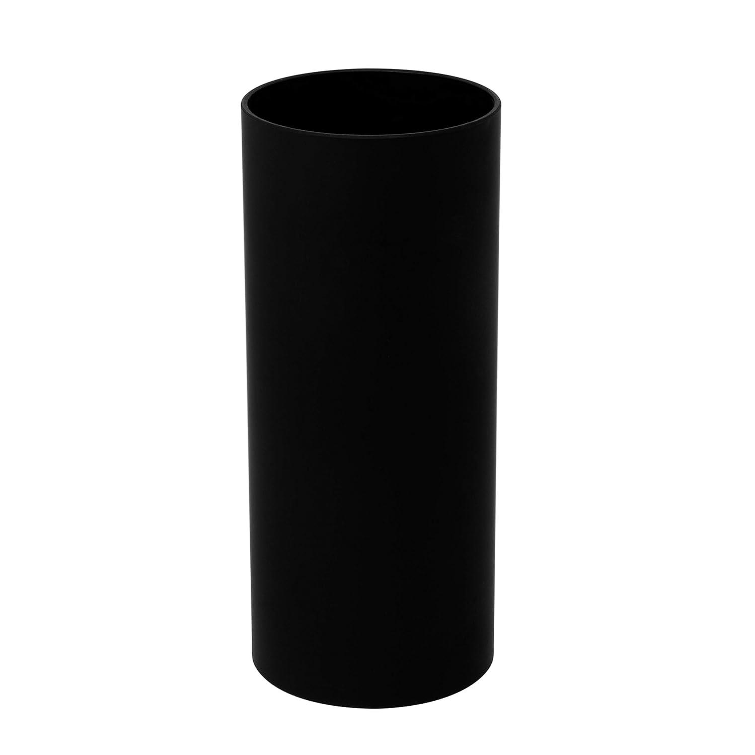Soft Touch Toilet Brush Holder Black - Bath Bliss