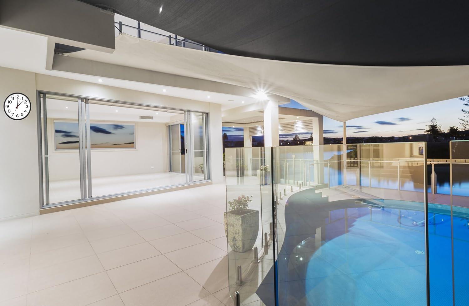 | 14 Inch | Modern | Atomic | Analog | Home | Office | School | Gym | Indoor | Outdoor | Sets Automatically | Unbranded | Classic | Black | Battery Operated | Modern Décor