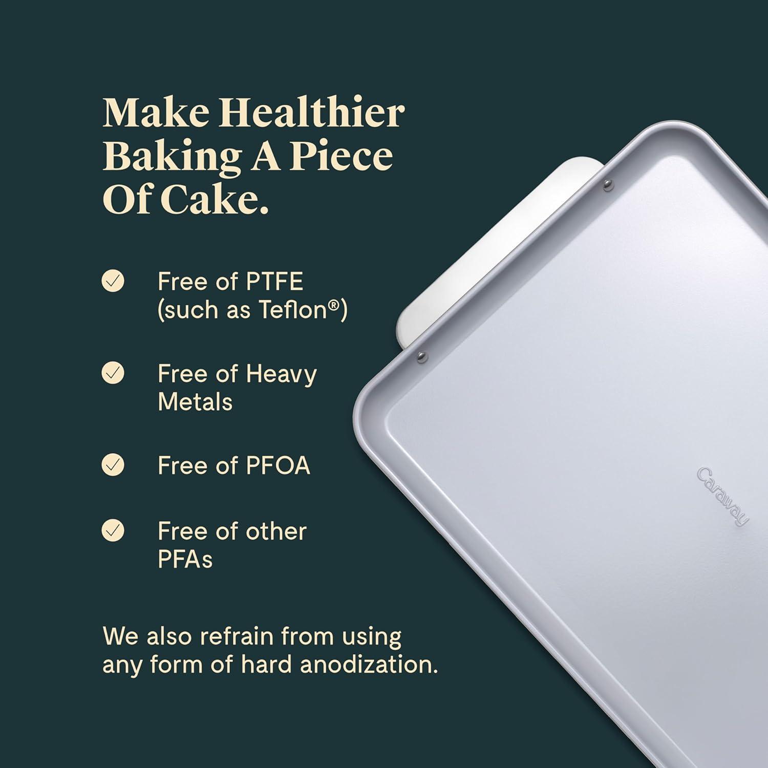 Caraway Home ® Sage Non-Stick Ceramic Baking Sheet Duo