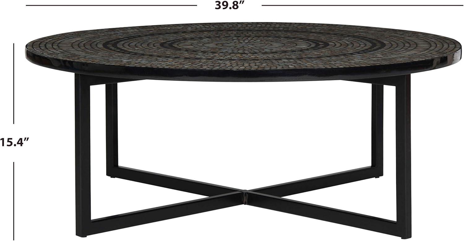 Cheyenne Coffee Table - Black - Safavieh