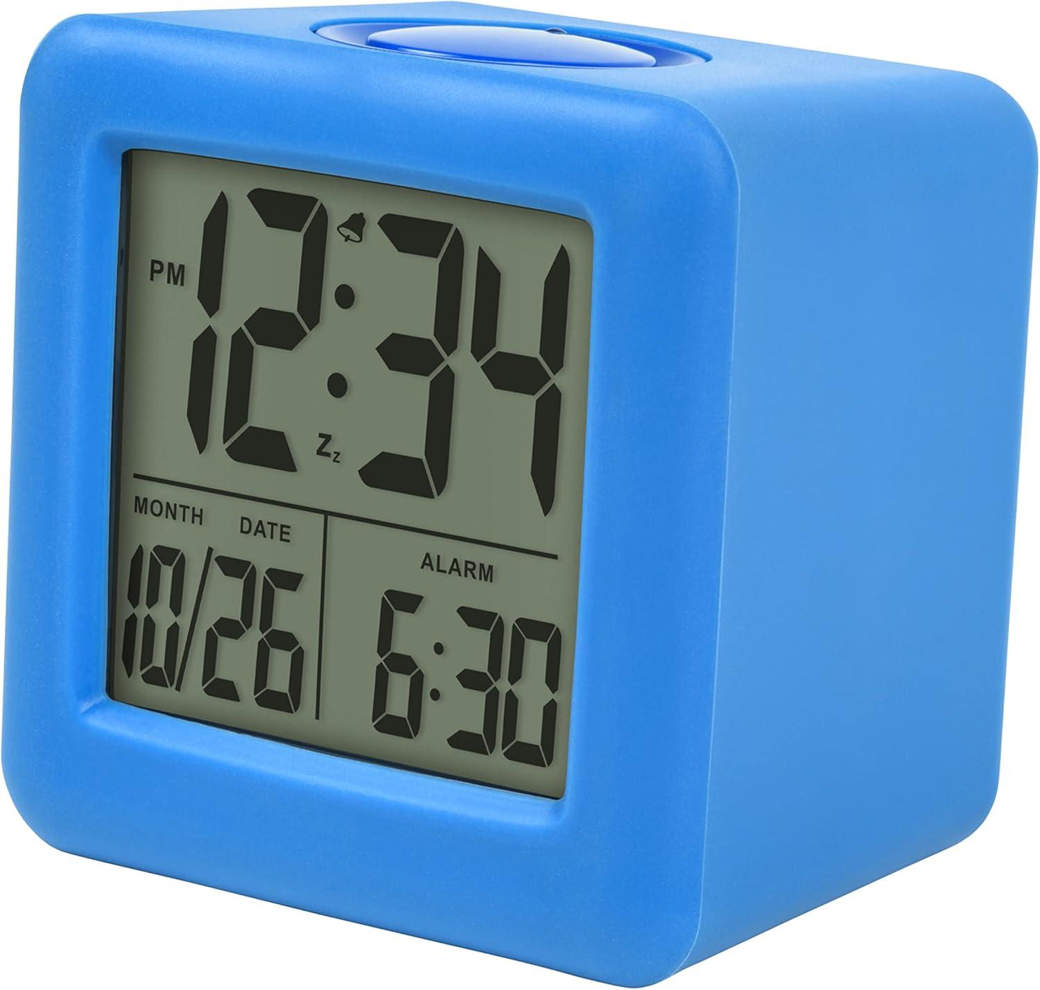 Jieluotekeji Equity By La Crosse Soft-Cube LCD Alarm Clock With Smart Light