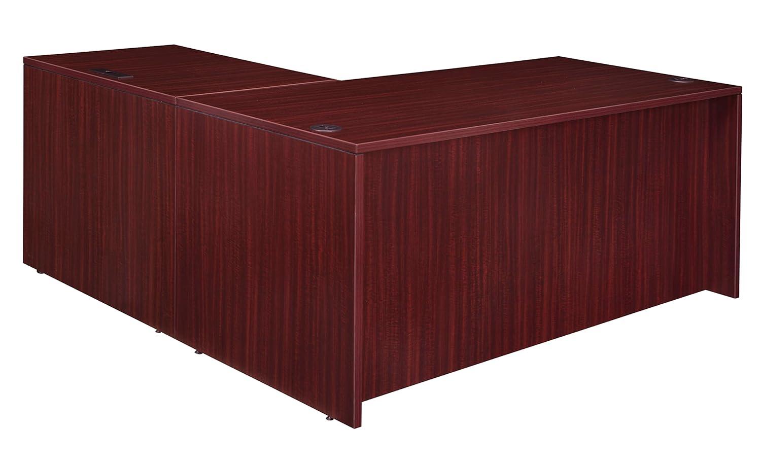 Regency Legacy 66 x 77 in. Executive L Desk Shell- Cherry
