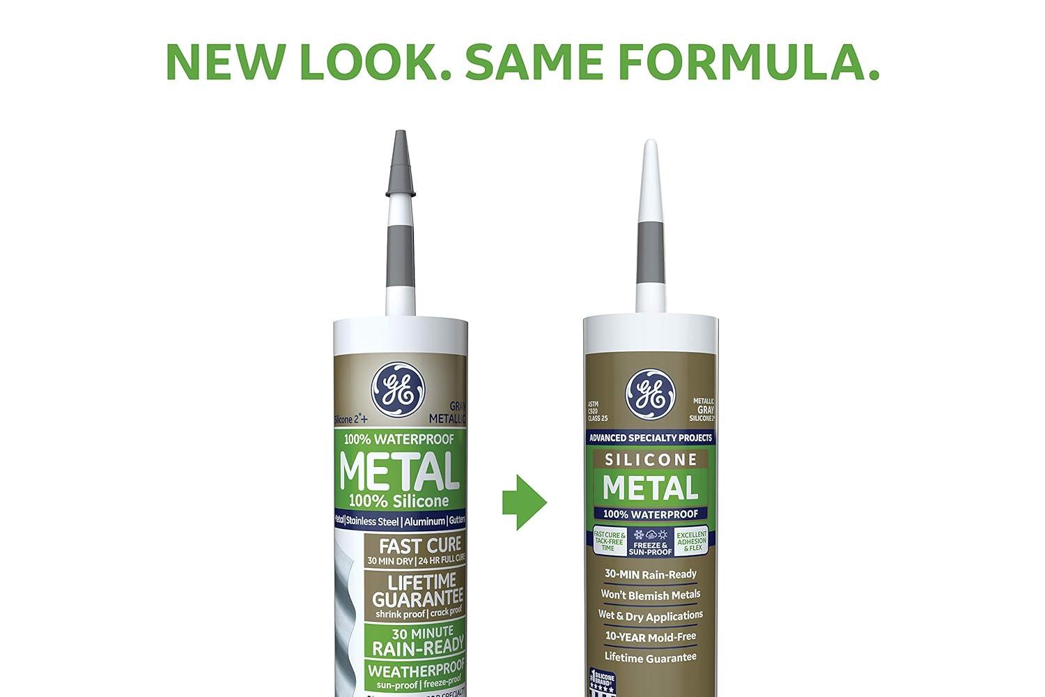 Ge Sealant,10.1 oz.,Alum and Metal 2816710