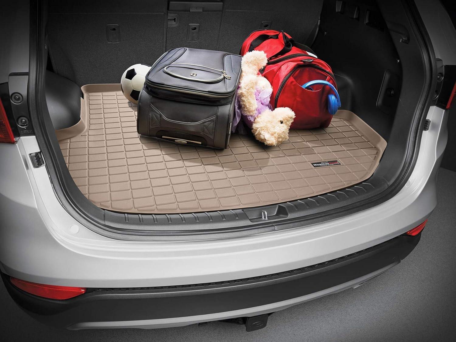 WeatherTech Cargo Trunk Liner compatible with Jeep Wrangler 4-Door, Wrangler Unlimited 4-Door, Wrangler Unlimited Rubicon 392, Wrangler 4-Door Rubicon 392 - Behind 2nd Row Seating Black
