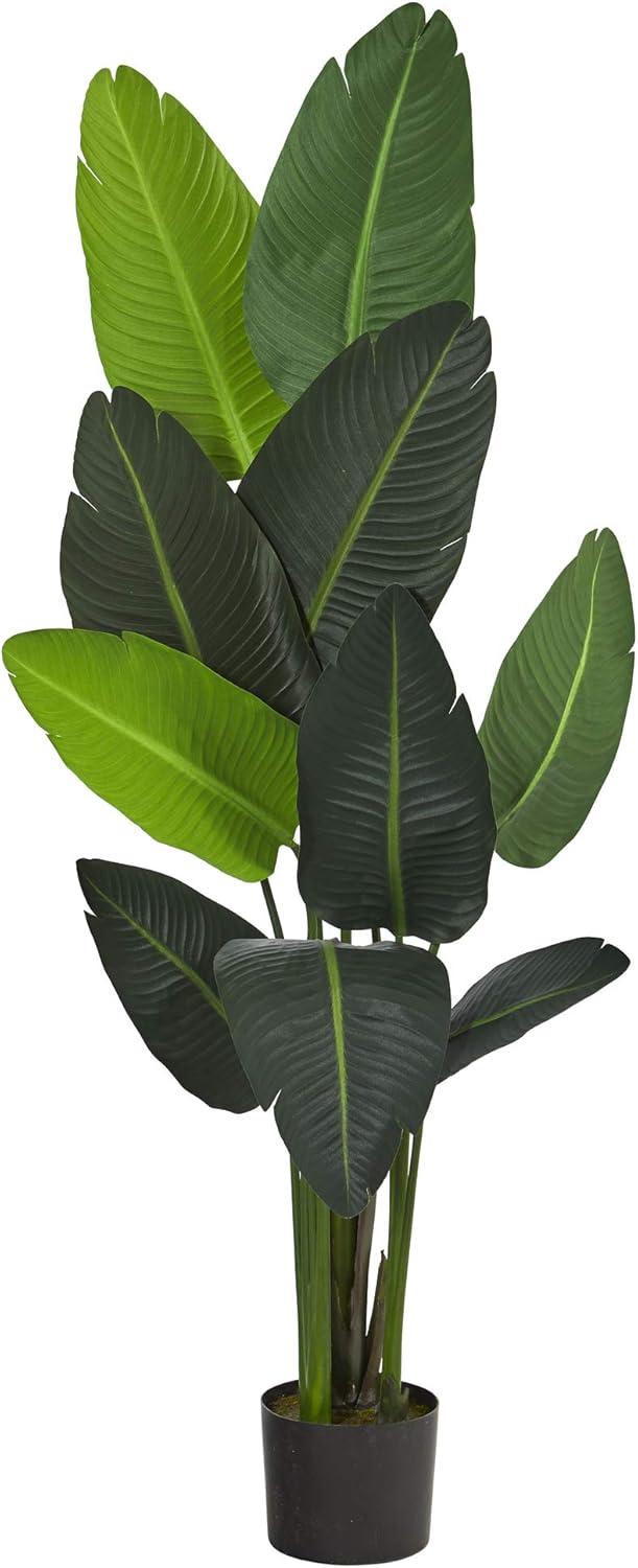 Nearly Natural 58-in Travelers Palm Artificial tree