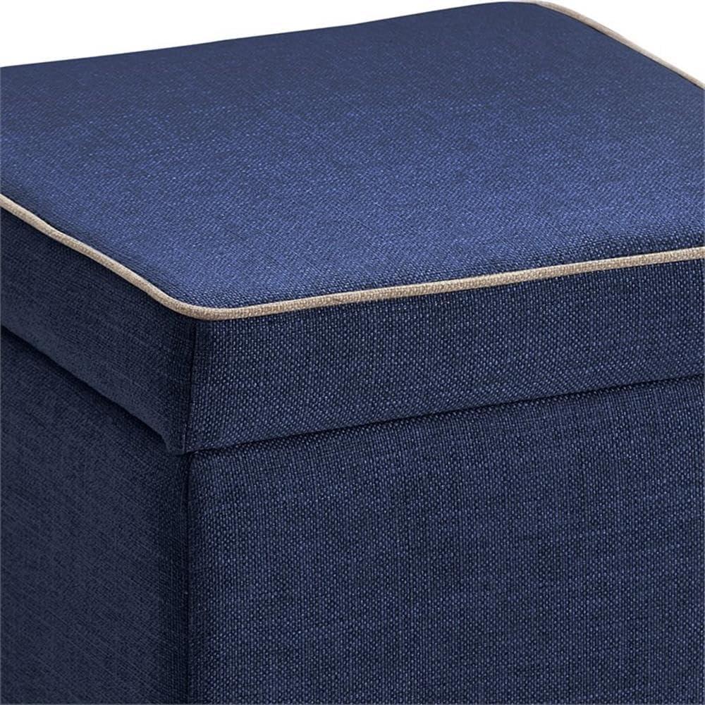 Tommy Hilfiger Tommy Hilfiger Morgan Modern Storage Ottoman Cube