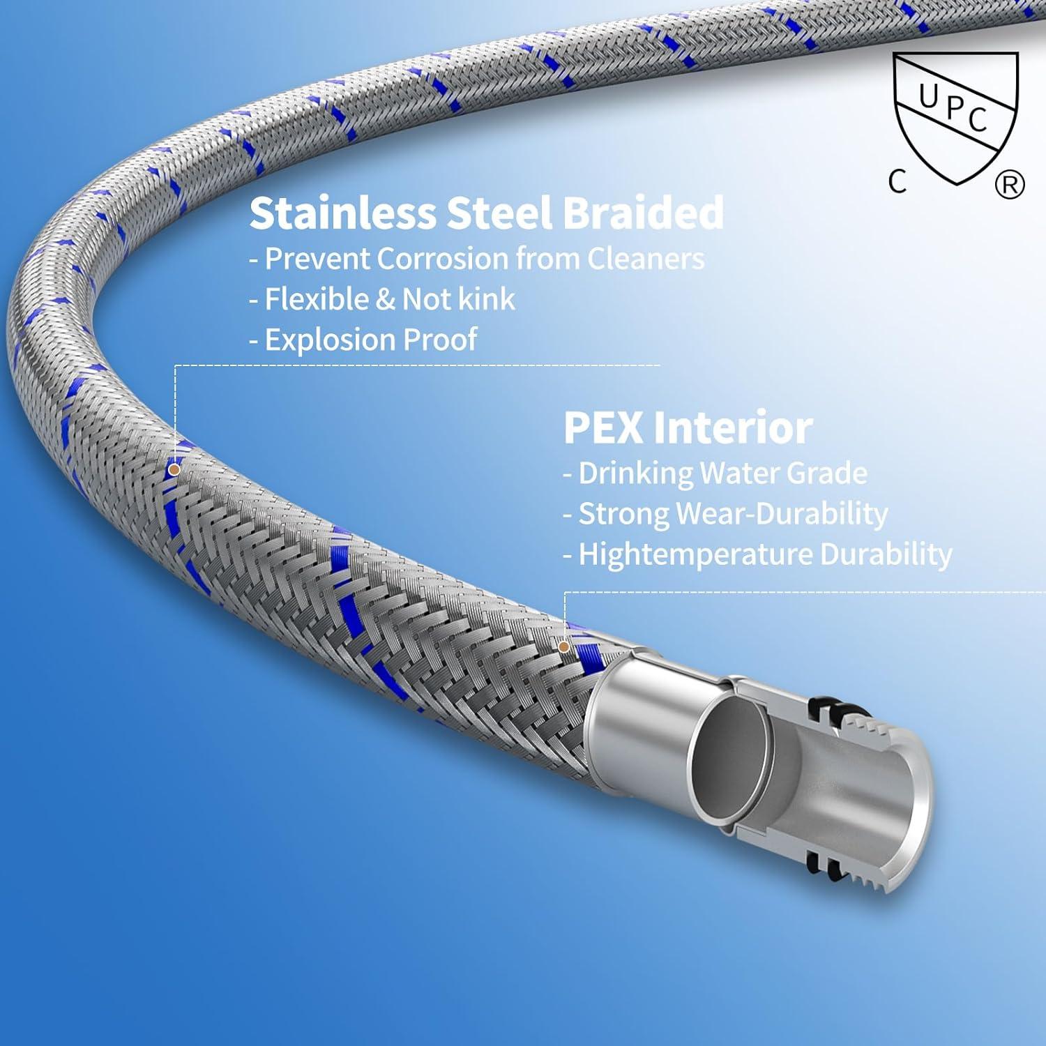 Waterfall Bathroom Faucet Single Handle，Bathroom Sink Faucet 1 Hole，Waterfall Faucet for Bathroom Sink，Vessel Sink Faucet Matte Black Tall Bathroom Faucet