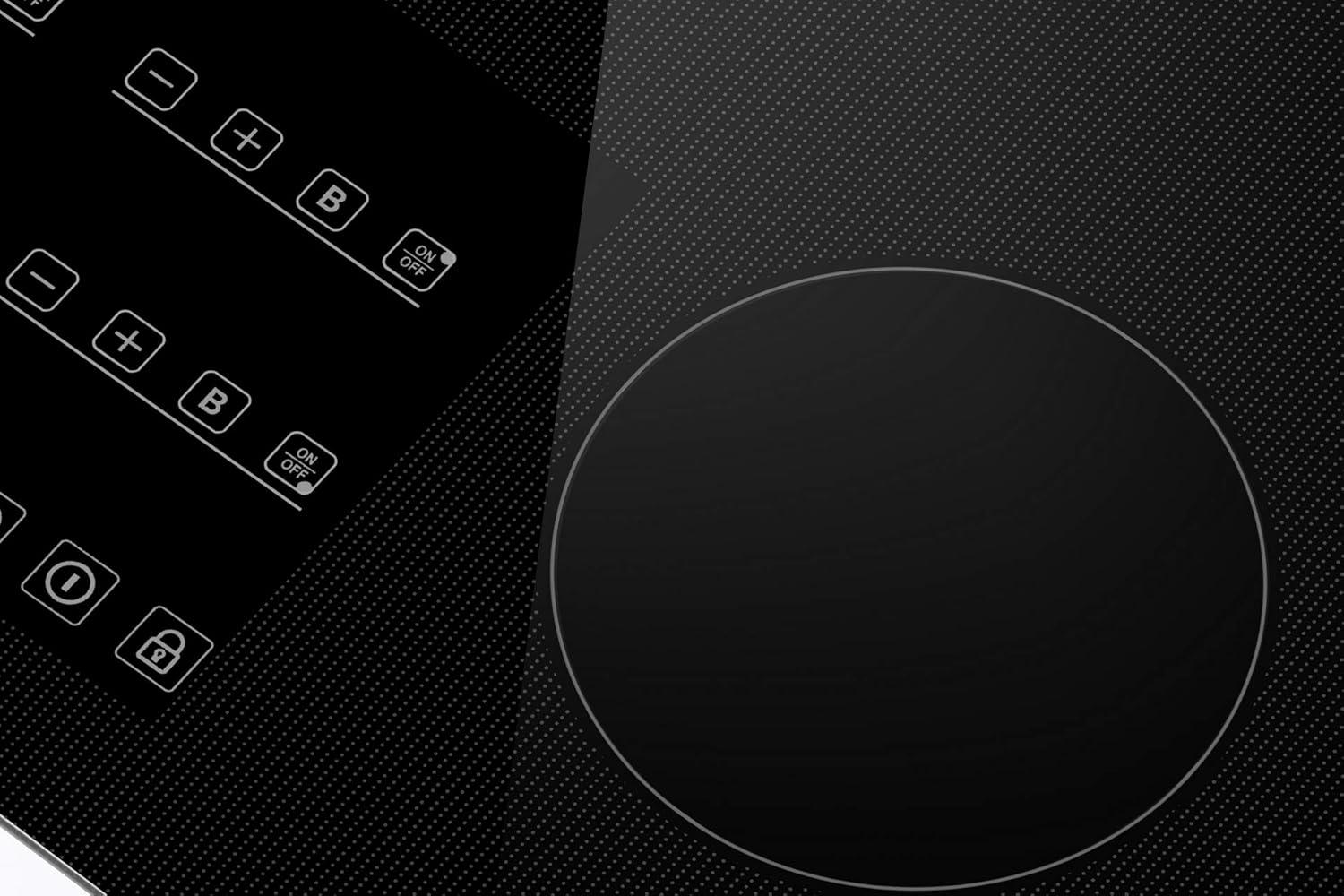 Empava 30” Induction Cooktop Electric Stove Black Vitro Ceramic Smooth Surface Glass EMPV-IDC30
