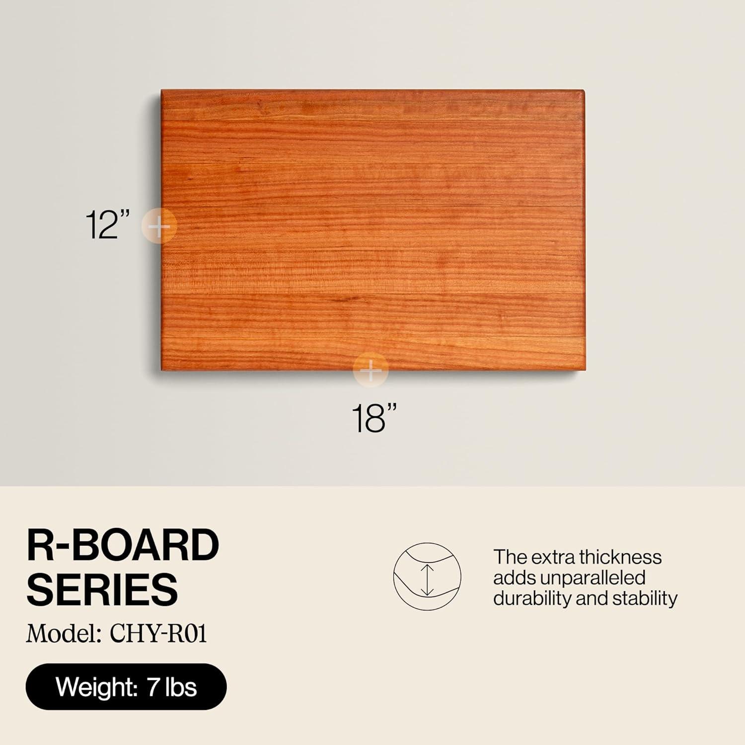 John Boos 18"x12" Reversible Cherry Cutting Board
