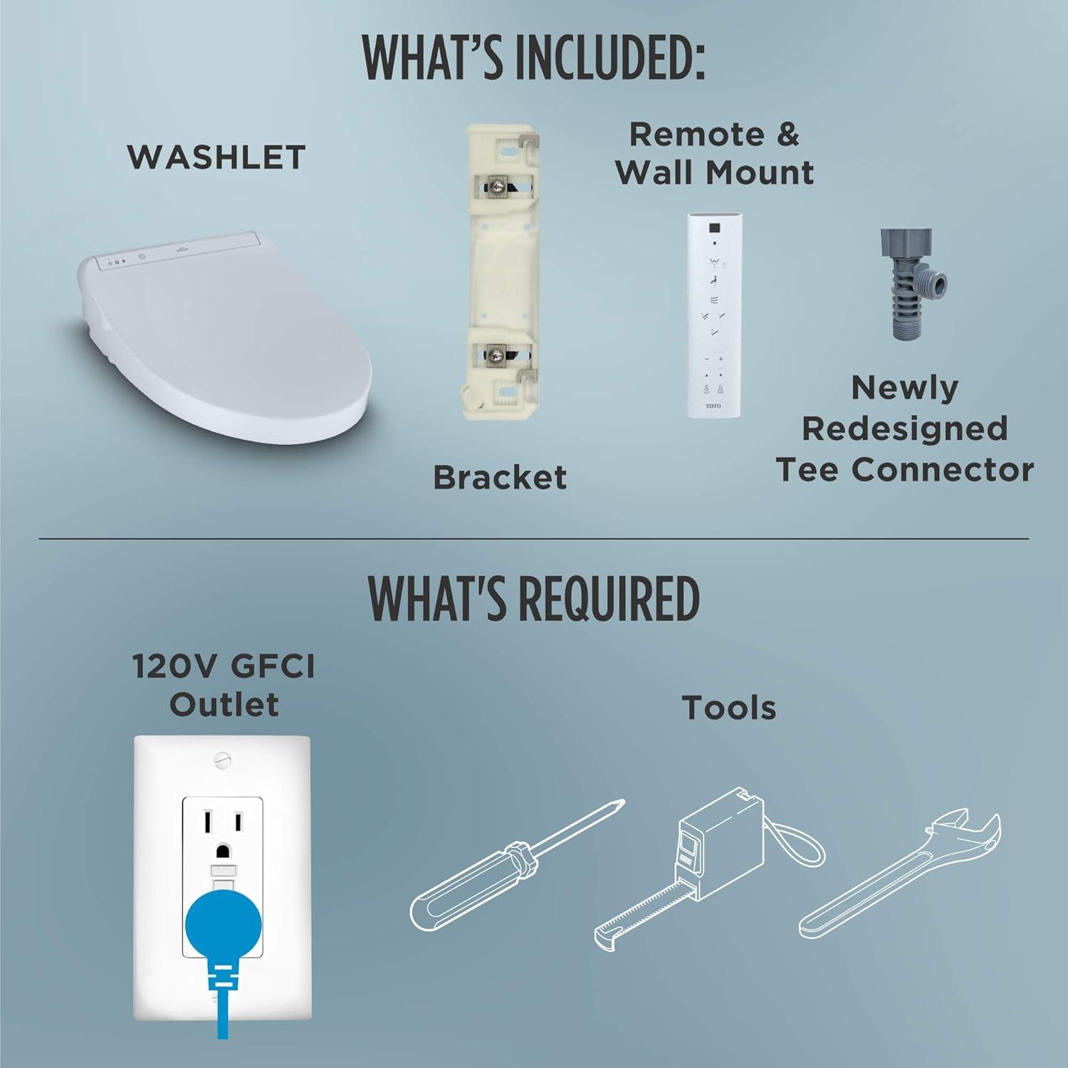 Washlet® Toilet Elongated Seat Bidet