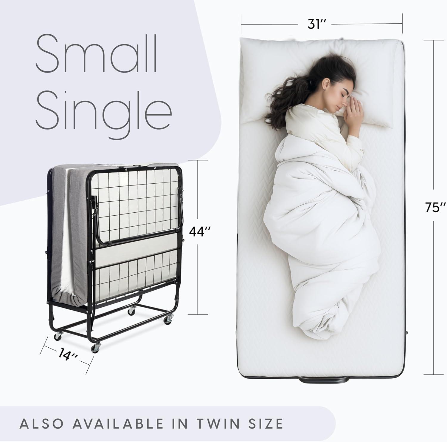 Milliard Diplomat Folding Bed-Cot Size