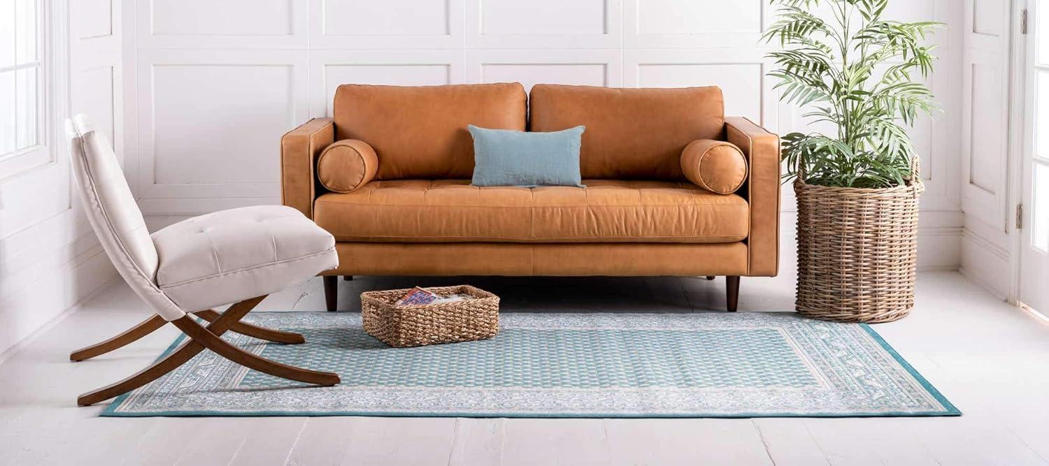 RugPal Wingate Turquoise Area Rug