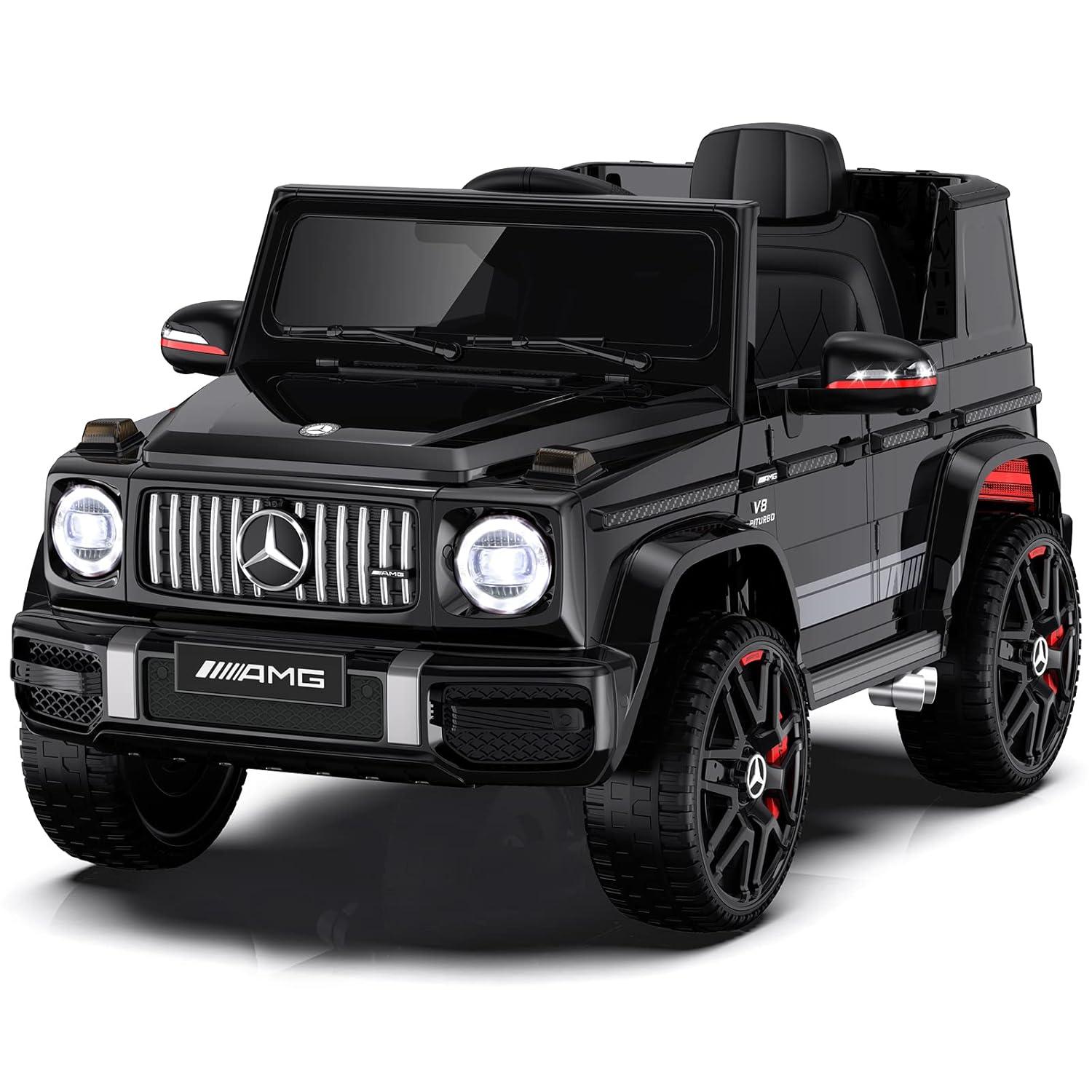 ANPABO ANPABO 24V 4WD Licensed Mercedes-Benz G63 Ride On Kids Car, Remote Control with Low Battery Voice Prompt
