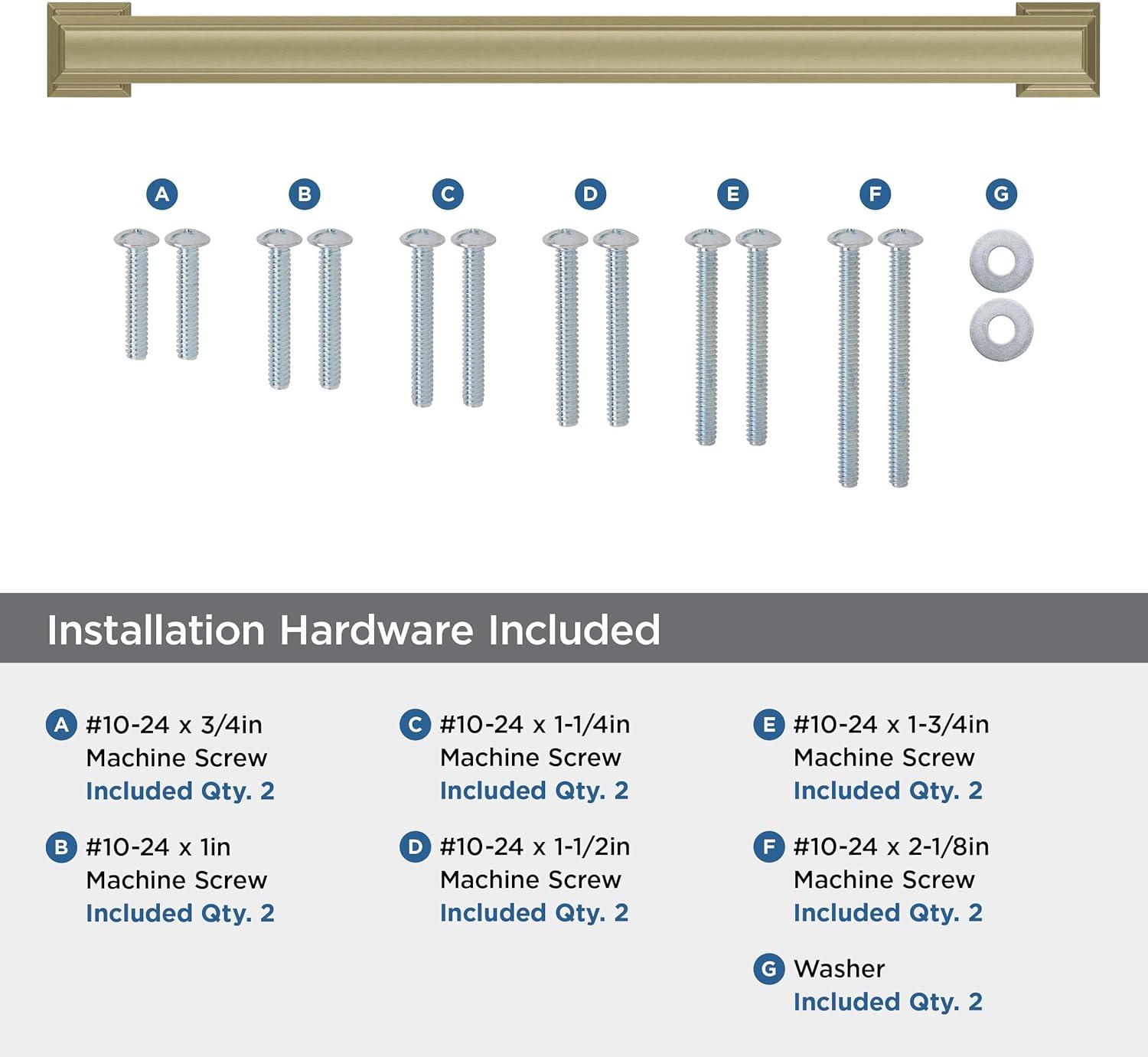 Appoint 12" Center to Center Appliance Pull