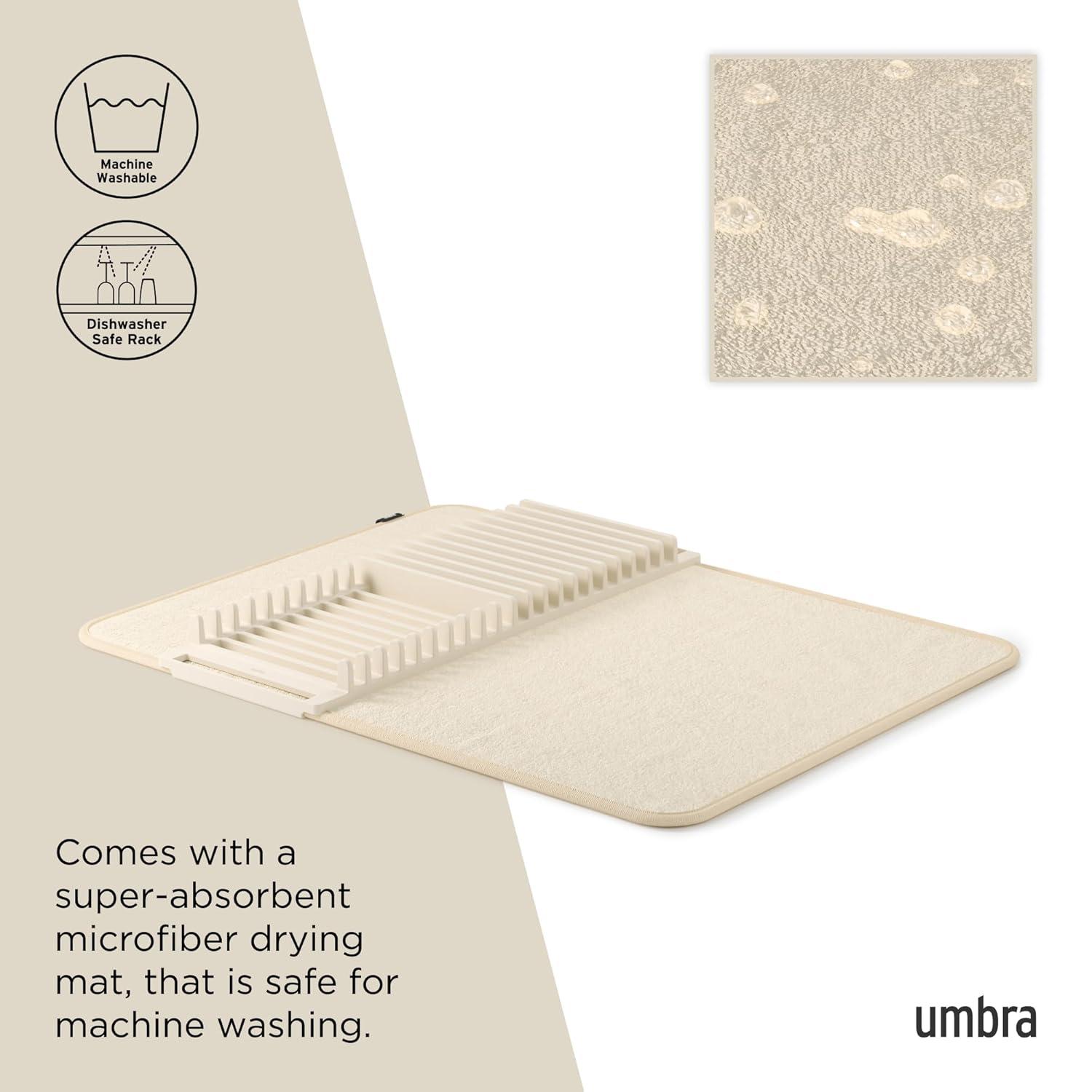 Umbra Adjustable Plastic Dish Rack