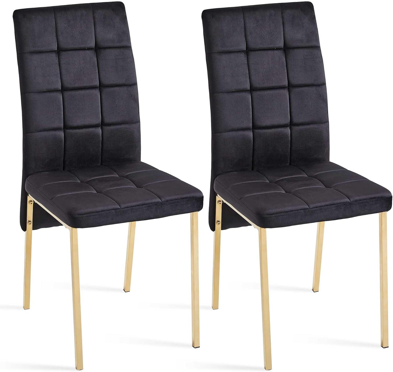Brooklyn Velvet High Back Side Chair
