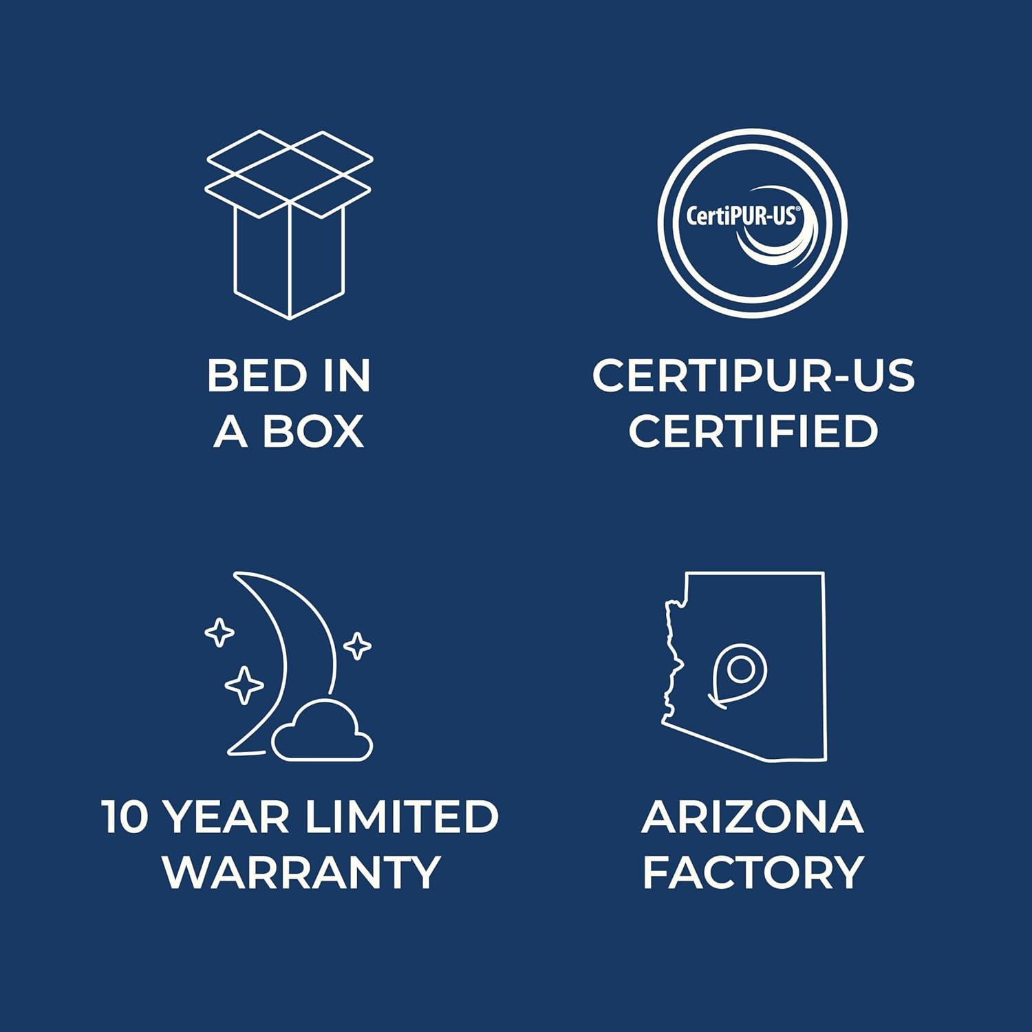 Brooklyn Bedding Brooklyn Bedding Select Gel Memory Foam Hybrid Mattress