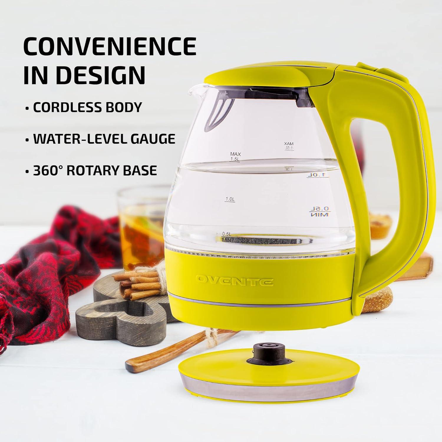 Ovente OVENTE 1.5 qt. Electric Tea Kettle