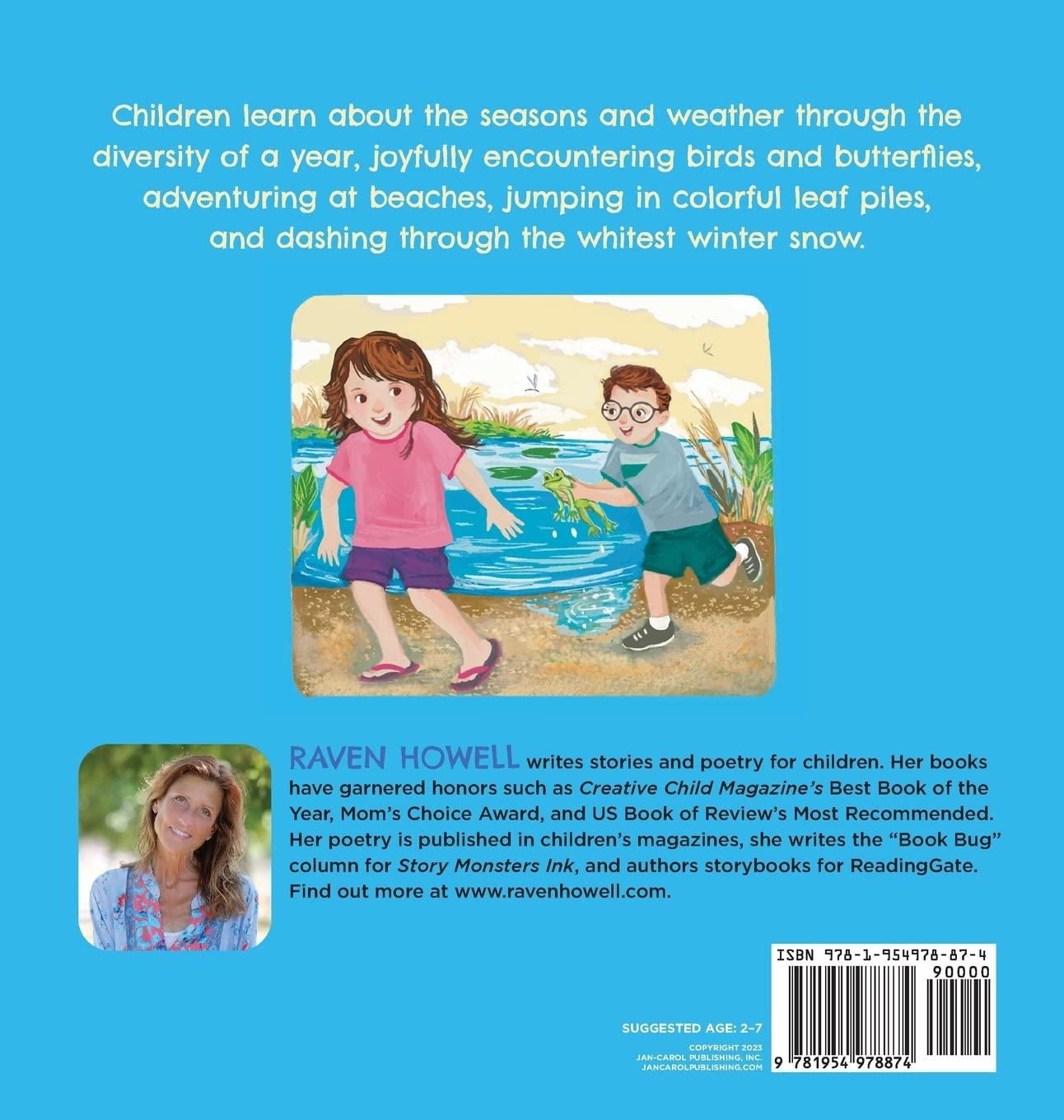 Seasons Illustrated Children's Book in English