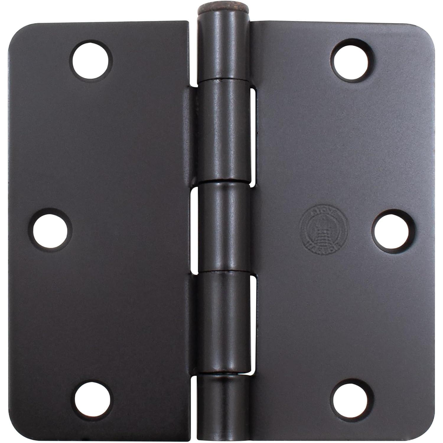 Stone Harbor Hardware 3-1/2" Door Hinges, 1/4" Radius Corner (Set of 2)