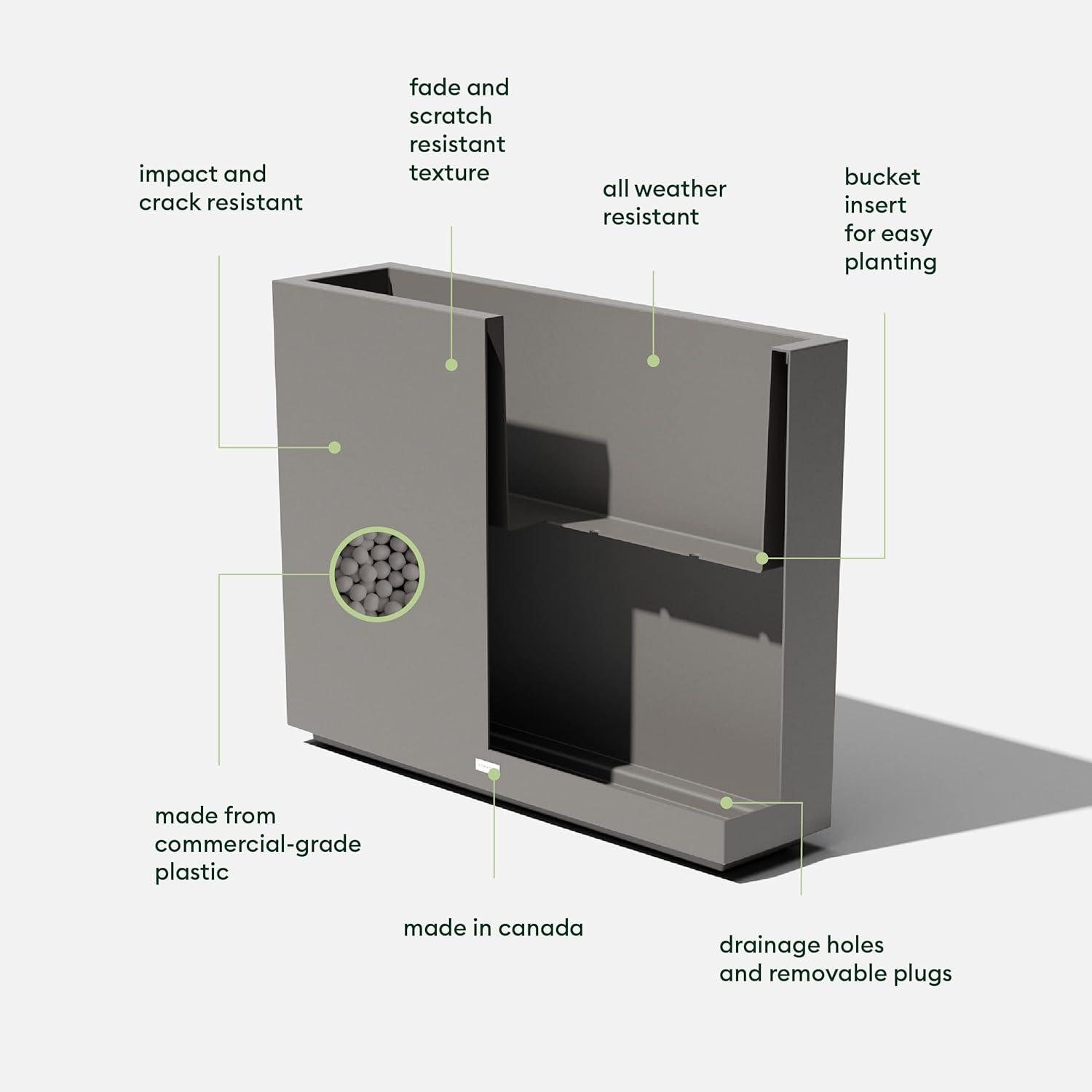 Block Series Span Planter