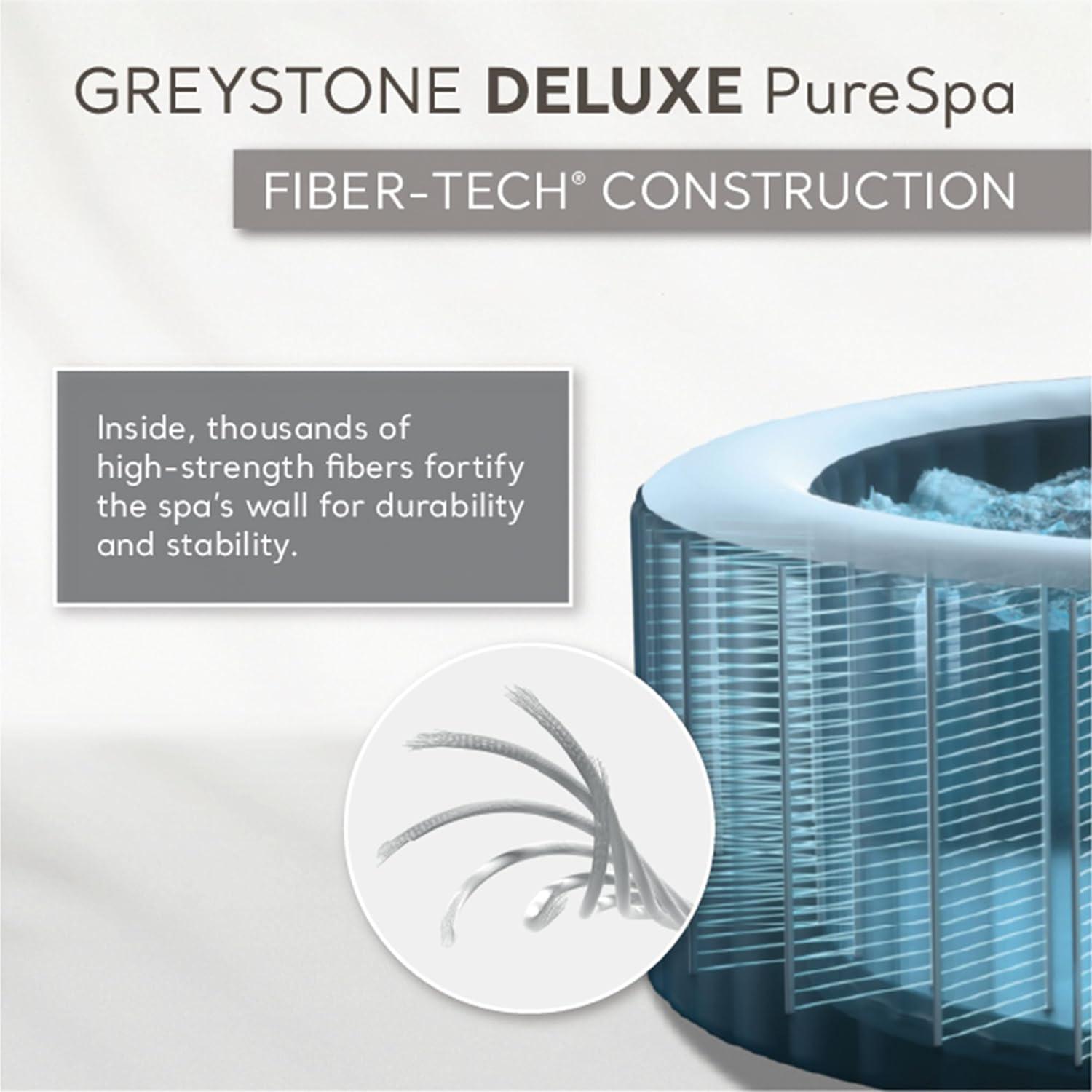 Intex Intex PureSpa Plus Inflatable Square Hot Tub w/ AirJets