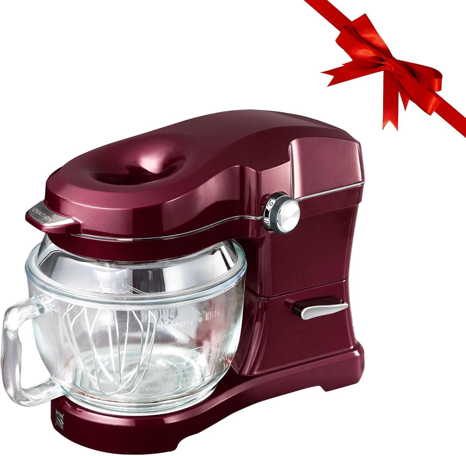 Kenmore KKEOVSMR Kenmore Elite Ovation 5 Qt. Stand Mixer with Pour-In Top, 500W