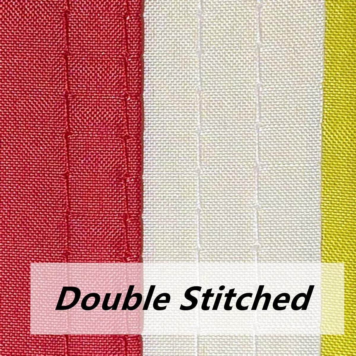 New Minnesota State Flag 3x5 Outdoor MN Flag 2 Rows Stitched Edge Canvas Header with 2 Brass Grommets