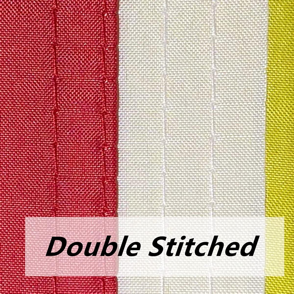 New Minnesota State Flag 3x5 Outdoor MN Flag 2 Rows Stitched Edge Canvas Header with 2 Brass Grommets