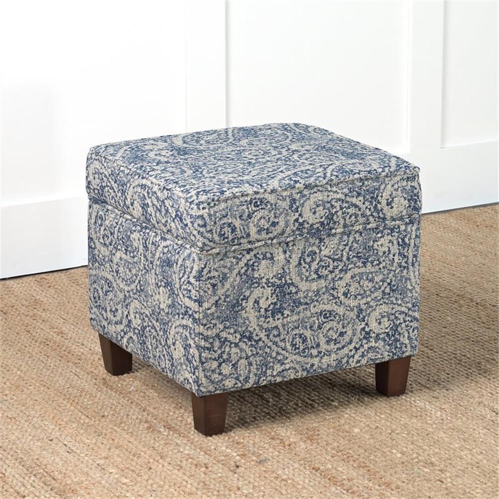 Sand & Stable™ Asha 17.5" Square Storage Ottoman
