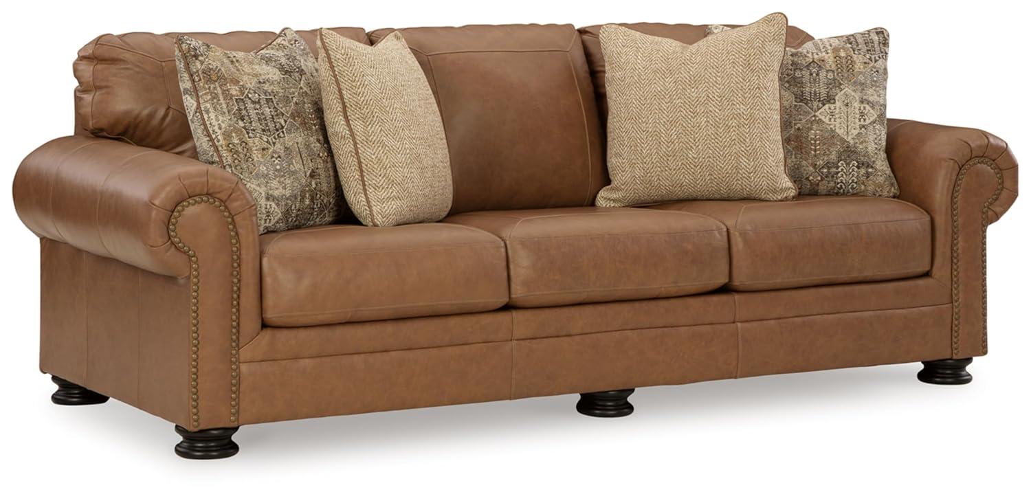 Signature Design by Ashley Carianna Caramel Queen Sofa Sleeper