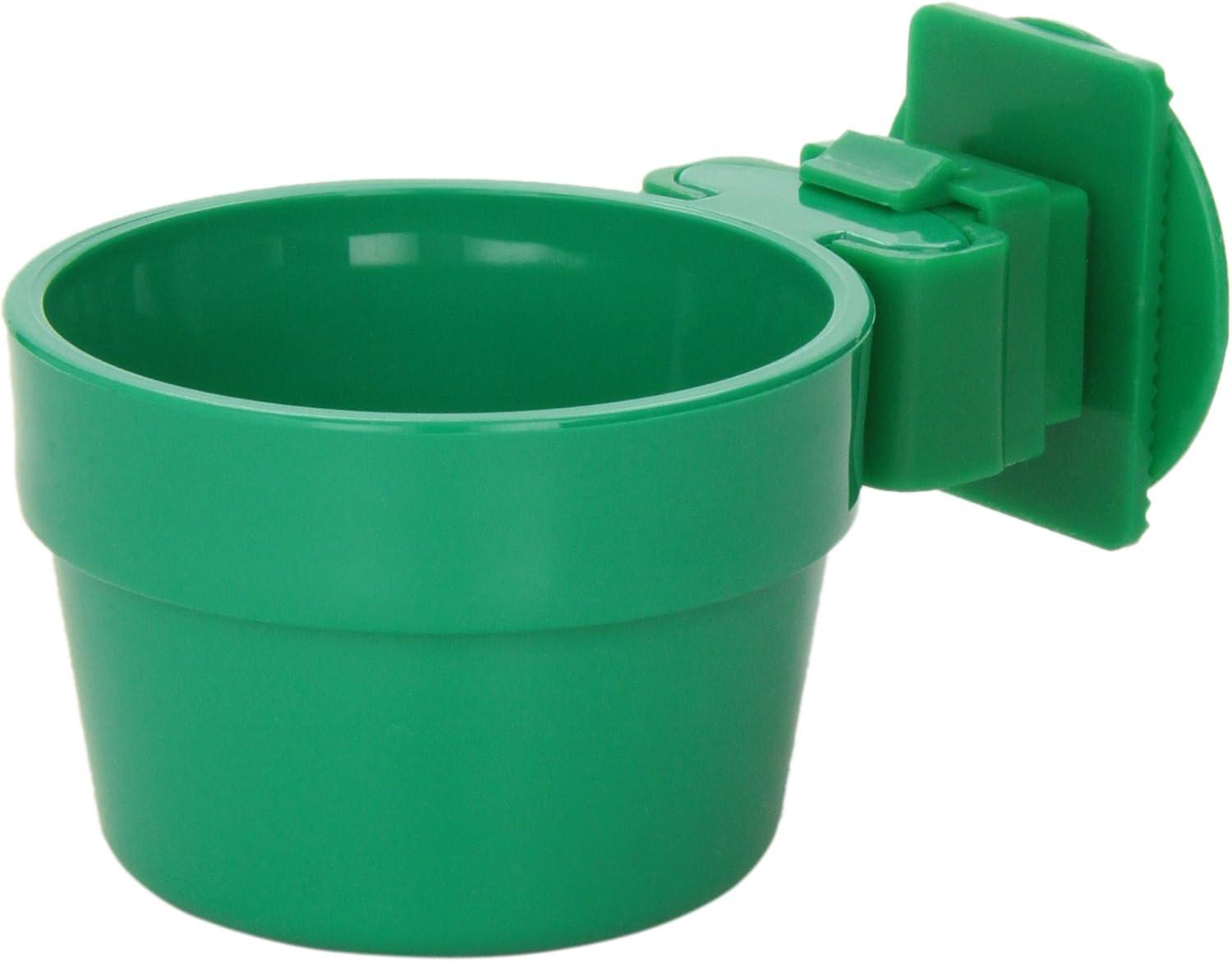 Ware Plastic Slide-N-Lock Small Pet Crock, 10 Ounce, Assorted Colors (1 Pack)