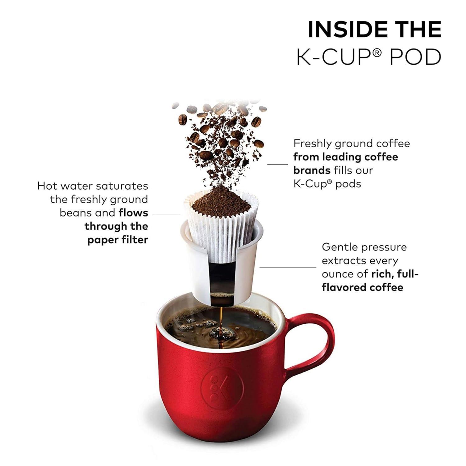 Keurig K-Duo Coffee Maker, with Single-Serve K-Cup Pod, and 12 Cup Carafe Brewer