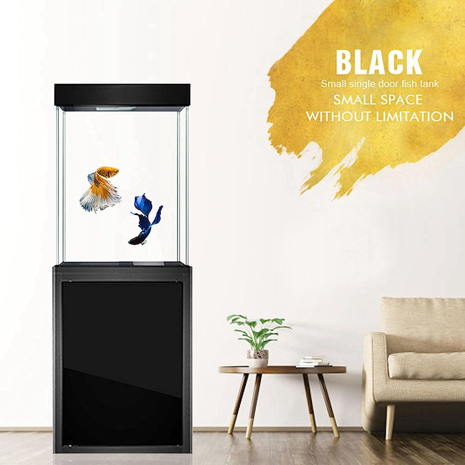 Aqua Dream 40 Gallon Tempered Glass All-in-one Aquarium Black