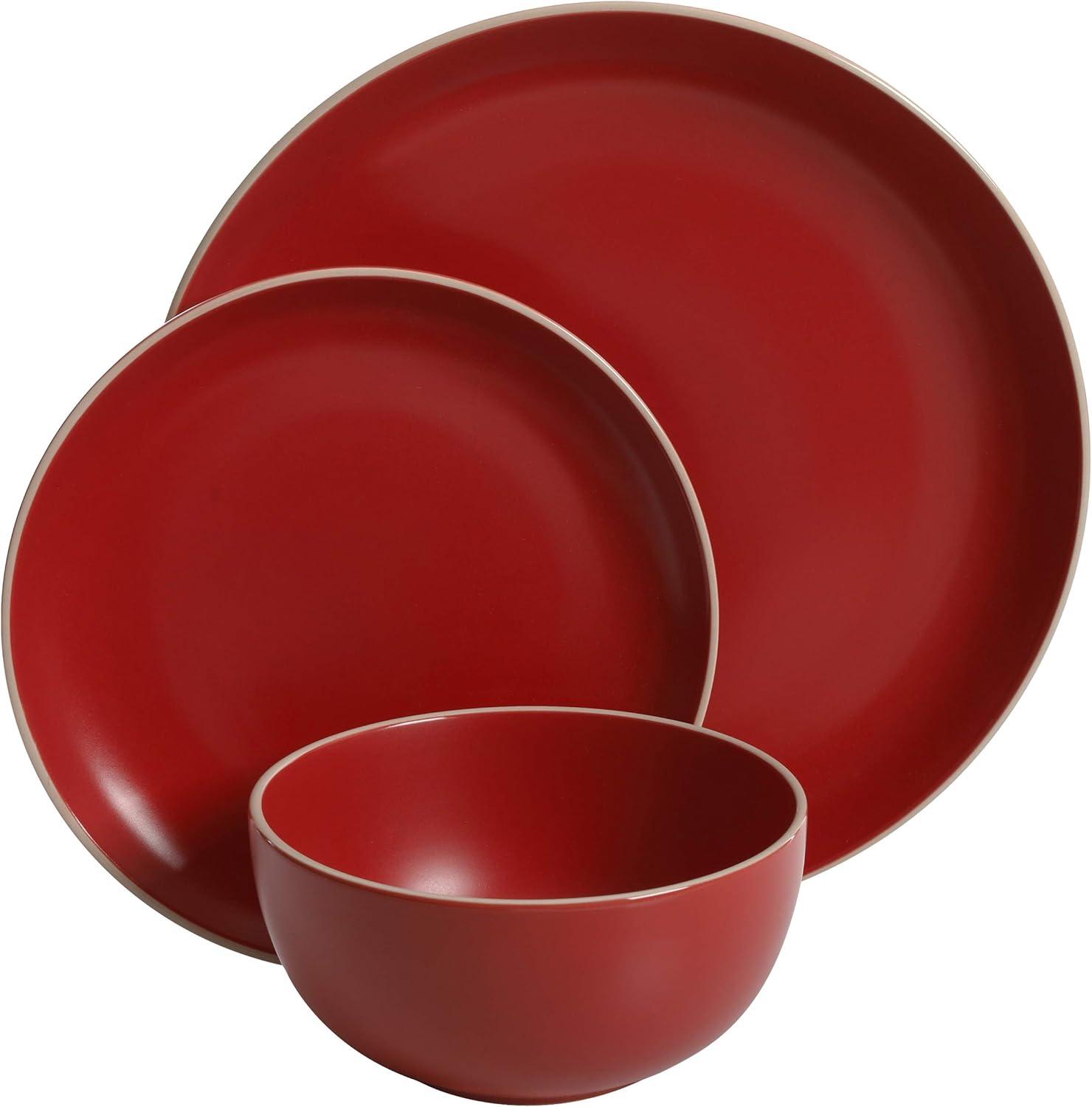 Rockaway 12 Piece Dinnerware Set
