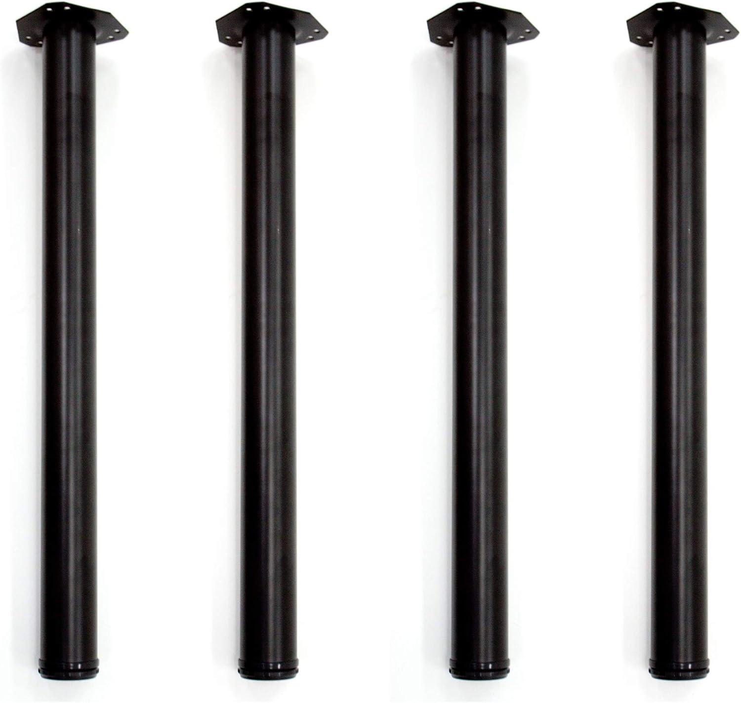Kee Kee,Post Table Legs,Black,PK4 MTBP27BK