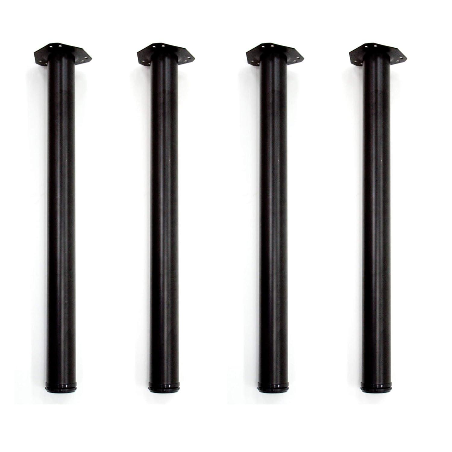 Kee Kee,Post Table Legs,Black,PK4 MTBP27BK