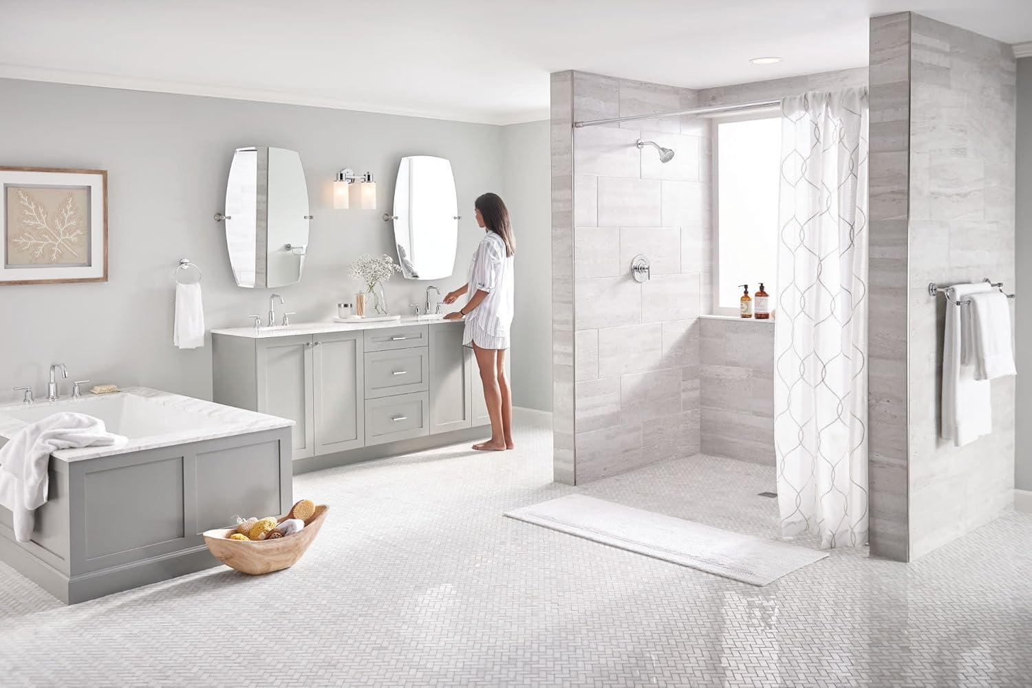 Moen Gibson Two-Handle Widespread Bathroom Faucet Trim Kit, Valve Required